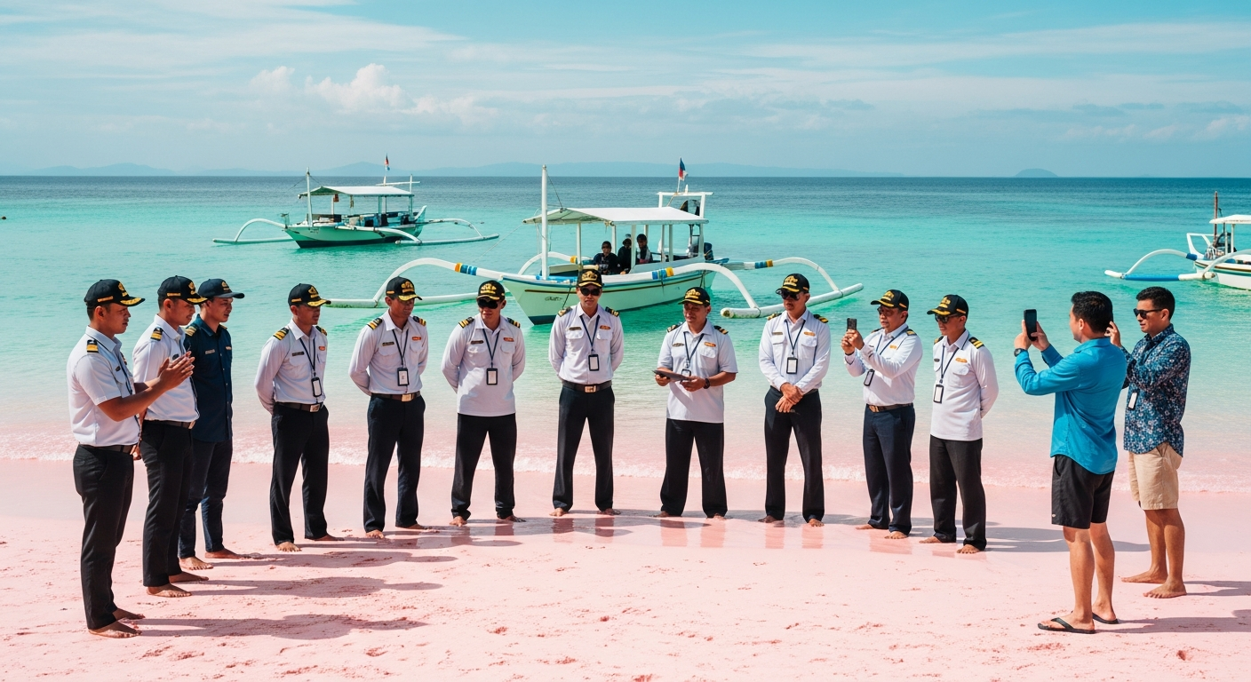Private Boat Charter To Pink Beach Lombok